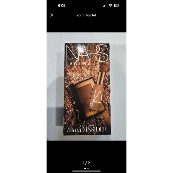 NARS Sephora Insider Mini Laguna Bronzer & Afterglow Lip Balm Set New Boxed - Picture 1 of 2